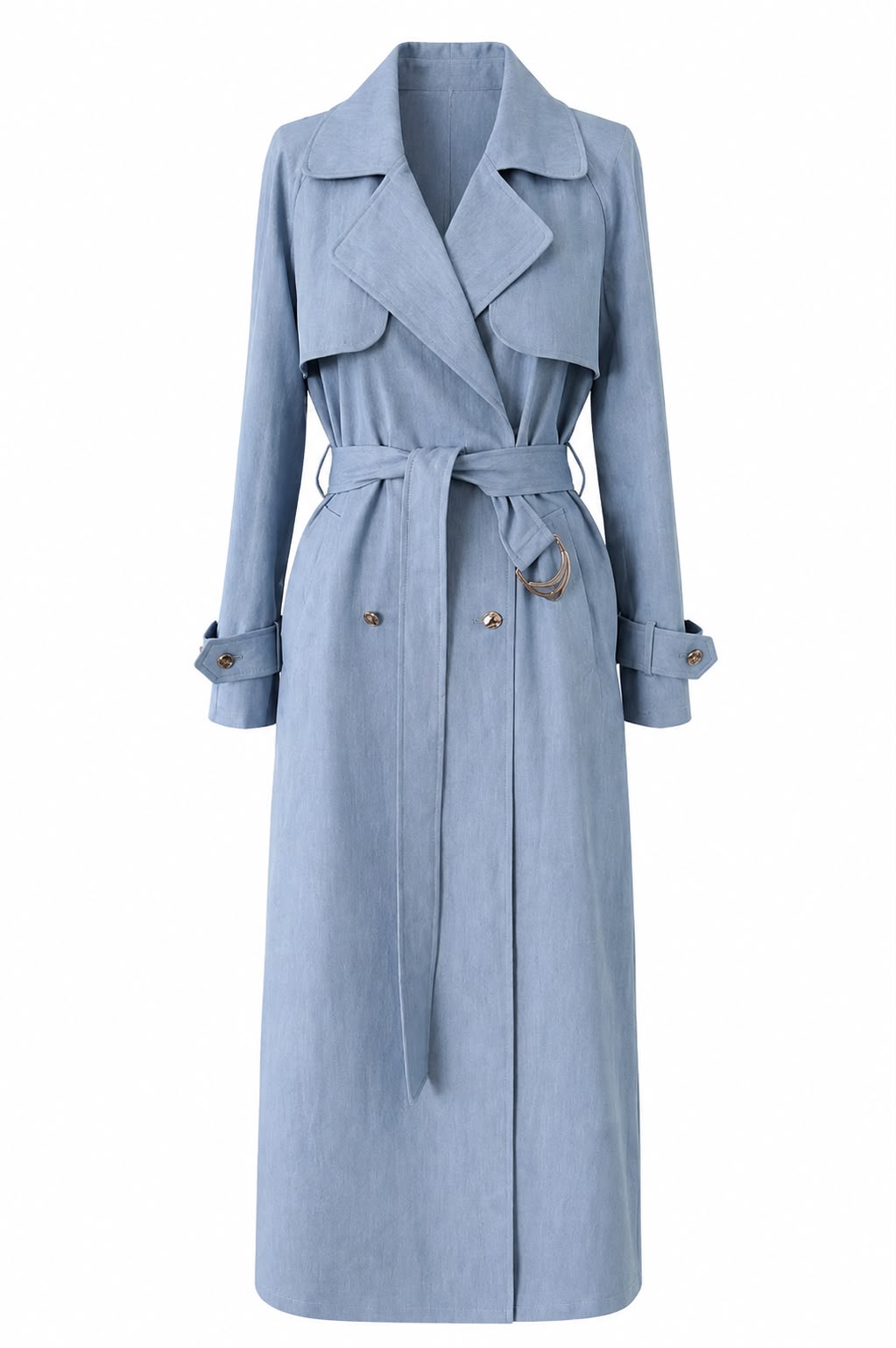 Bluebell Trench – product only on white background